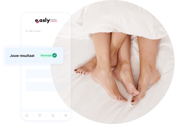 afbeelding van easly portaal over hoe het resultaat eruit ziet op je telefoon